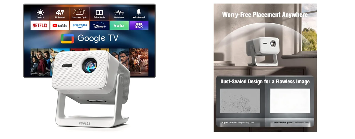 VOPLLS 【Official Licensed Google TV】 Smart 4K images