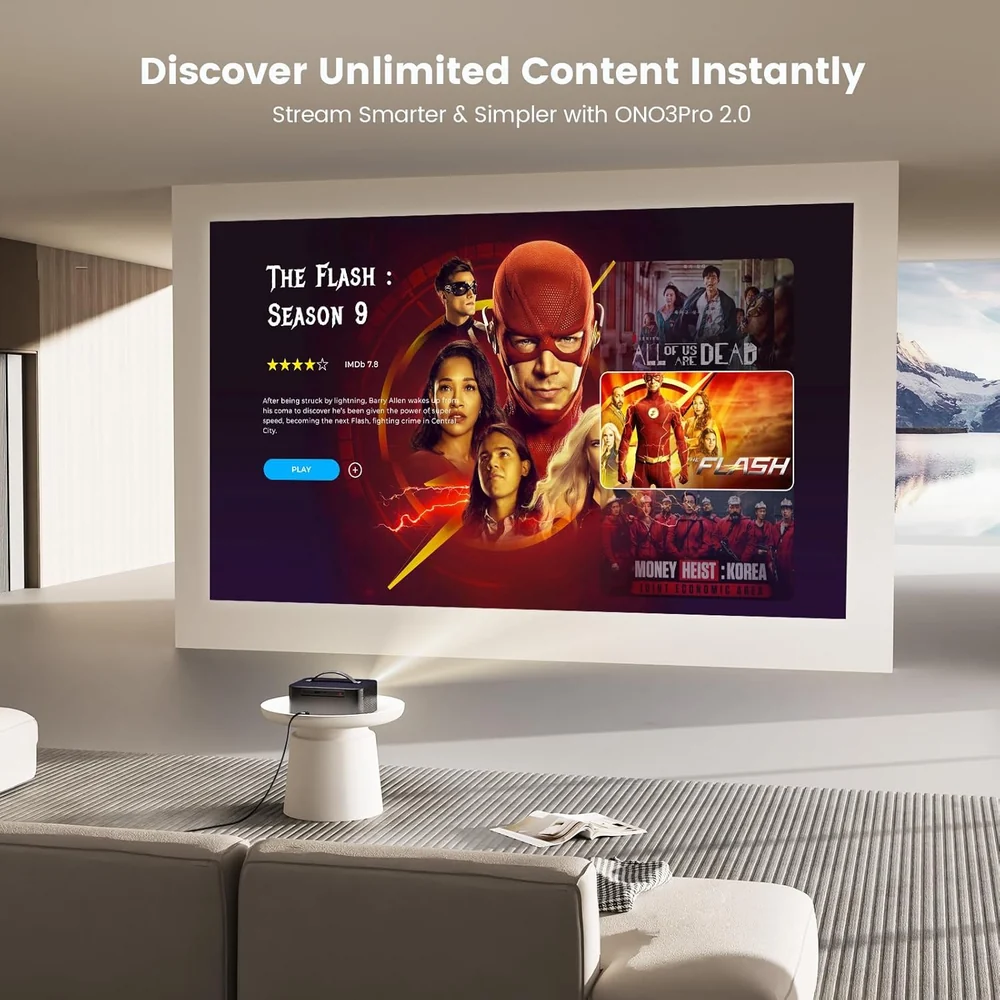ONOAYO Outdoor-Projector-4K