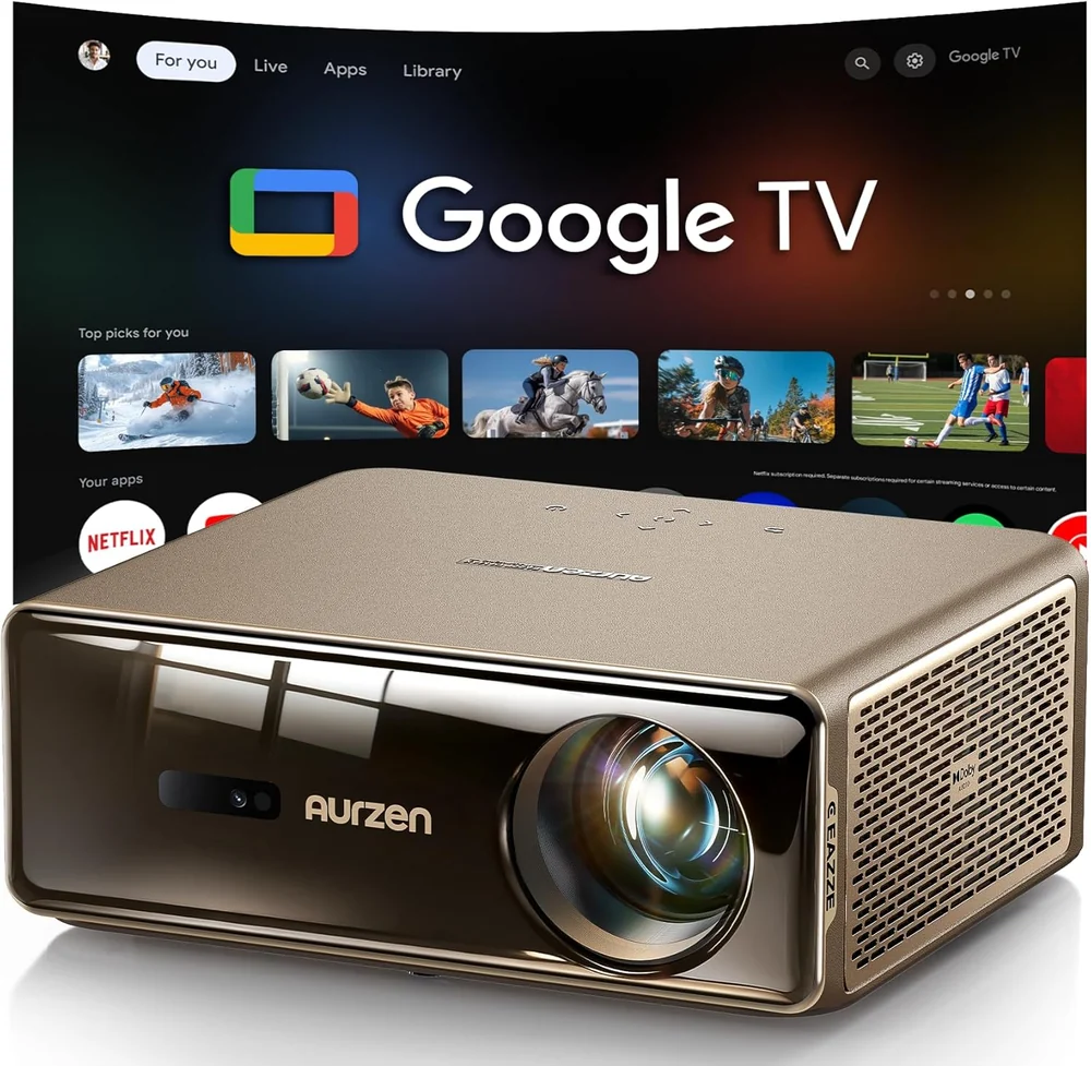 Aurzen EAZZE D1G 4K Supported Google TV