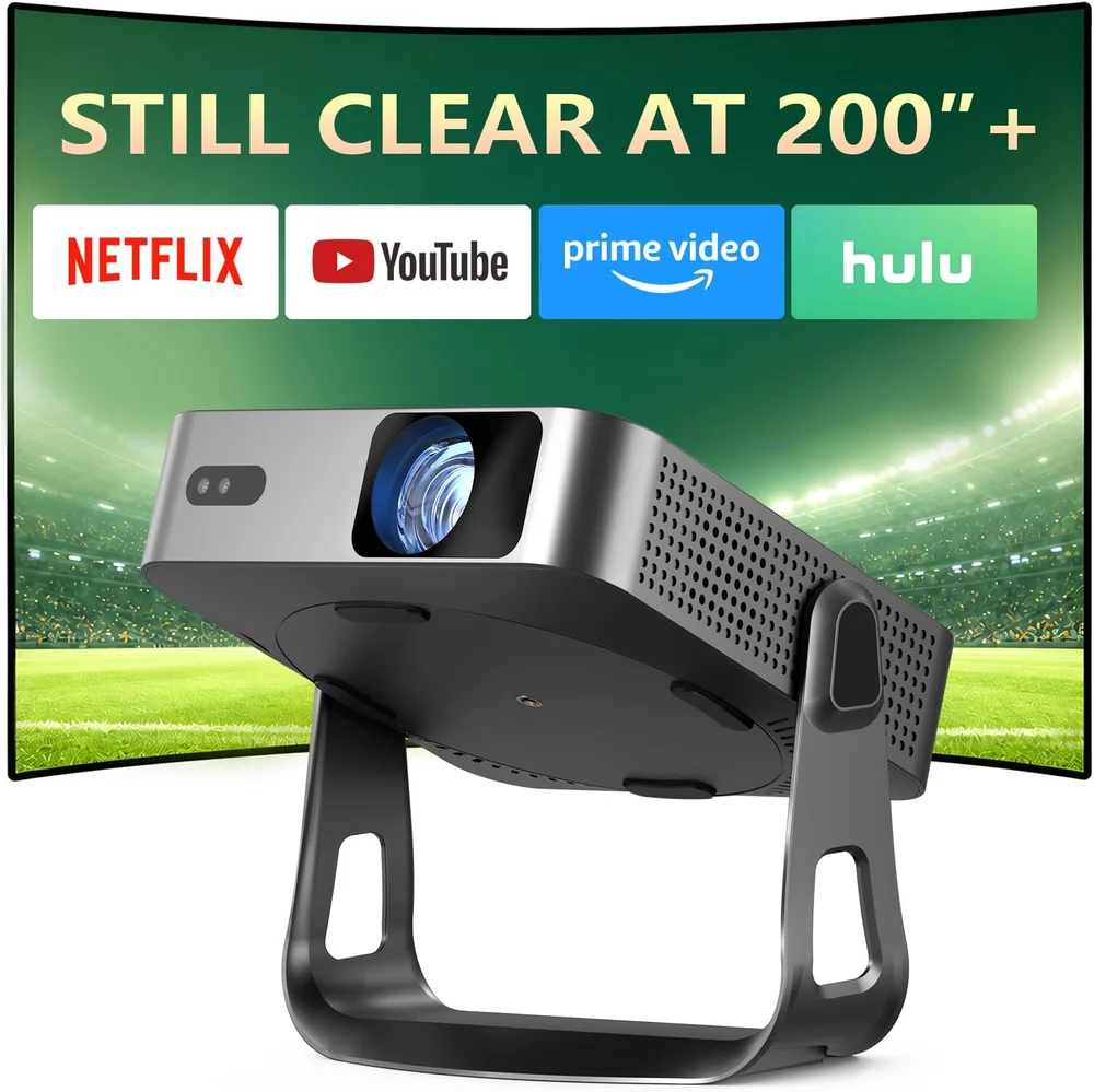 HAPPRUN Native 1080P Outdoor Smart Projector-Standard |